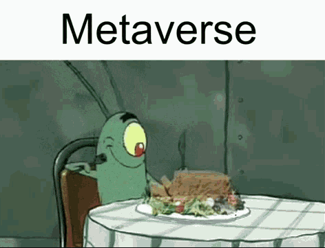Plancton comiendo un alimento imaginario.