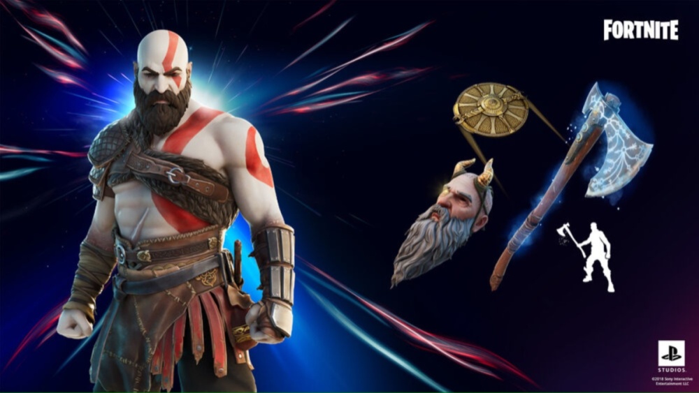 Piel de Kratos en Fortnite